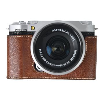 Fujifilm X-M5 Premium skyddsfodral - Kaffe