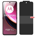 Motorola Razr 40 Ultra Heltäckande TPU Skärmskydd - Privacy