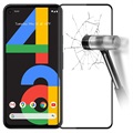Heltäckande Google Pixel 4a 5G Härdat Glas Skärmskydd - Svart