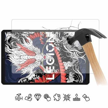 Lenovo Legion Y700 (2025) Full Cover Härdat Glas Skärmskydd - Genomskinlig