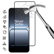 OnePlus Ace 5 Ultra/Nord 5 Heltäckande skärmskydd i härdat glas - 9H - Svart kant