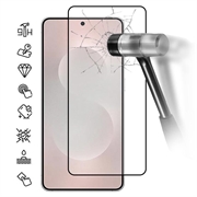 Samsung Galaxy M36 Heltäckande skärmskydd i härdat glas - 9H - Svart kant