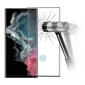 Full Cover Samsung Galaxy S23 Ultra 5G Skärmskydd i Härdat Glas - Svart