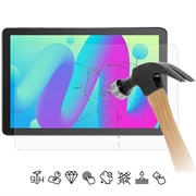 TCL Tab 10L Full Cover Härdat Glas Skärmskydd - Genomskinlig