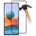 Full Cover Xiaomi Redmi Note 10 Pro Skärmskydd i Härdat Glas - Svart