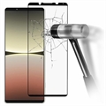 Heltäckande Samsung Galaxy Xcover6 Pro Härdat Glas Skärmskydd - 9H - Svart