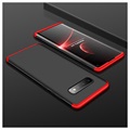 GKK Löstagbart Samsung Galaxy S10 Skal - Röd / Svart