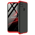 GKK Löstagbart Xiaomi Redmi 9C, Redmi 9C NFC Skal - Röd / Svart