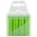 GP ReCyko+ 2700 Uppladdningsbara AA-batterier 2600mAh med plastlåda - 4 st.