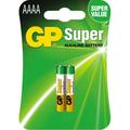 GP Super AAAA-batteri 1.5V - 2 st.