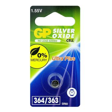 GP Ultra Plus silveroxid 364/SR60 knappcellsbatteri