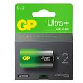 GP Ultra+ G-Tech LR20/D-batterier - 2 st.