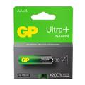 GP Ultra+ G-Tech LR6/AA-batterier - 4 st.