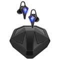 Gaming Bluetooth 5.0 TWS Hörlurar med Laddningsfodral K9