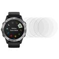 Garmin Fenix 6/6 Pro Härdat Glas Skärmskydd - 5 St.