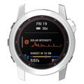 Garmin Fenix 7X/7X Solar Elektropläterat TPU-skal - Silver