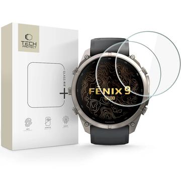 Fenix 9 Pro Tech-Protect Glass Fit+ skärmskydd av härdat glas