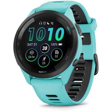 Garmin Forerunner 265 Sport Smartwatch - 46mm - Aqua / Svart