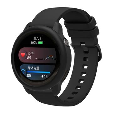Garmin vivoactive 6 Ersättningssilikonrem med Integrerad Ram - Svart