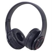 Gembird BHP-LED-01 Trådlösa hörlurar med LED-ljus - Svart