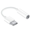Huawei CM20 USB-C / 3.5mm Kabel Adapter 55030086 - Bulk - Vit