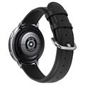 Samsung Galaxy Watch Active2 Äkta Läderrem - 44mm - Svart