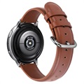Samsung Galaxy Watch Active2 Äkta Läderrem - 44mm - Brun