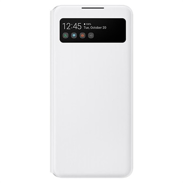 Samsung Galaxy A42 5G S View Wallet Cover EF-EA426PWEGEE - Vit
