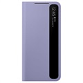 Samsung Galaxy S21 5G Clear View Fodral EF-ZG991CVEGEE - Violett