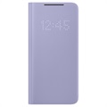 Samsung Galaxy S21+ 5G LED View Fodral EF-NG996PVEGEE (Öppen Förpackning - Utmärkt) - Violett