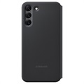 Samsung Galaxy S22+ 5G Smart LED View Fodral EF-NS906PBEGEE - Svart