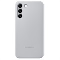 Samsung Galaxy S22+ 5G Smart LED View Fodral EF-NS906PJEGEE - Ljusgrå