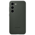 Samsung Galaxy S23 5G Silikonskal EF-PS911TGEGWW - Grön
