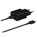 Samsung Snabb Reseladdare & USB-C Kabel EP-T1510XBEGEU - 15W - Svart