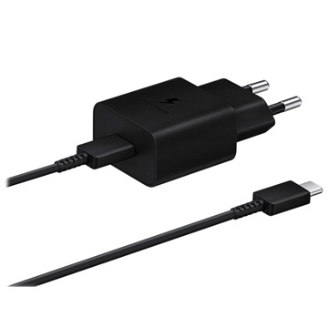 Samsung Snabb Reseladdare & USB-C Kabel EP-T1510XBEGEU - 15W