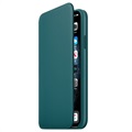 iPhone 11 Pro Max Apple Folio Läderfodral MY1Q2ZM/A - Påfågel