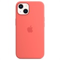 iPhone 13 Apple Silikonskal med MagSafe MM253ZM/A - Rosa Pomelo