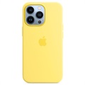 iPhone 13 Pro Apple Silikonskal med MagSafe MN663ZM/A - Citronskal
