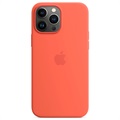 iPhone 13 Pro Max Apple Silikonskal med MagSafe MN6D3ZM/A - Nektarin