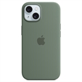 iPhone 15 Apple Silikonskal med MagSafe MT0X3ZM/A - Cypress