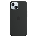iPhone 15 Plus Apple Silikonskal med MagSafe MT103ZM/A - Svart