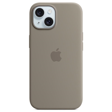 iPhone 15 Plus Apple Silikonskal med MagSafe MT133ZM/A - Lera