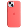 iPhone 15 Plus Apple Silikonskal med MagSafe MT163ZM/A - Guava