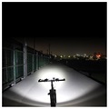 Giyo LR-Y2 Vattenresistent Cykel Framlampa - 2x T6 LED - 1600Lm