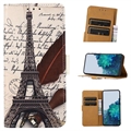 Sony Xperia 1 V Glam Series Plånboksfodral - Eiffeltornet