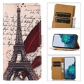 Glam Series OnePlus 10 Pro Plånboksfodral - Eiffeltornet