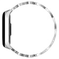 Xiaomi Mi Band 5/6 Glam Armband i Rostfritt Stål - Silver