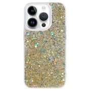 iPhone 15 Pro Glitter Flakes TPU-skal