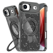 iPhone Air Glitter Hybridskal med kickstand - MagSafe-kompatibel