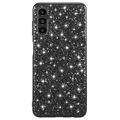Glitter Series Samsung Galaxy A13 5G Hybrid Skal - Svart